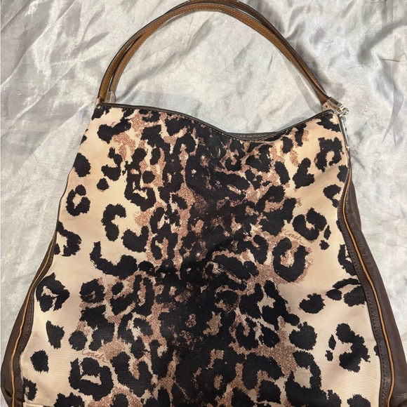 Coach Madison leopard bag - Picture 1 of 9